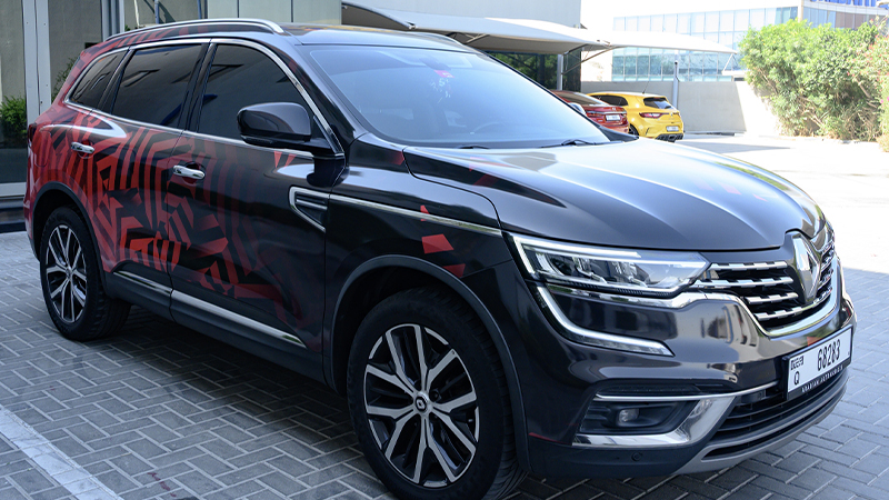 Sleek New Wrap: GF AutoMark™ Applied on Vehicle in the UAE